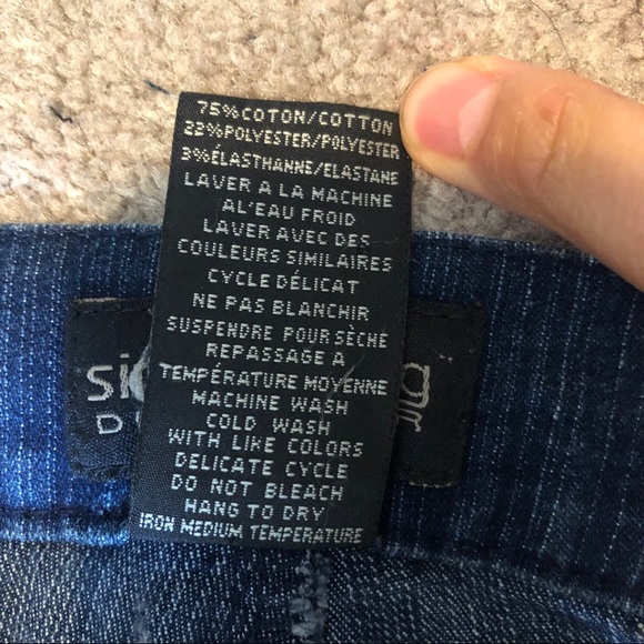 Simon Chang Denim Wear Jeggins Fitted Straight Leg - Picture 5 of 7